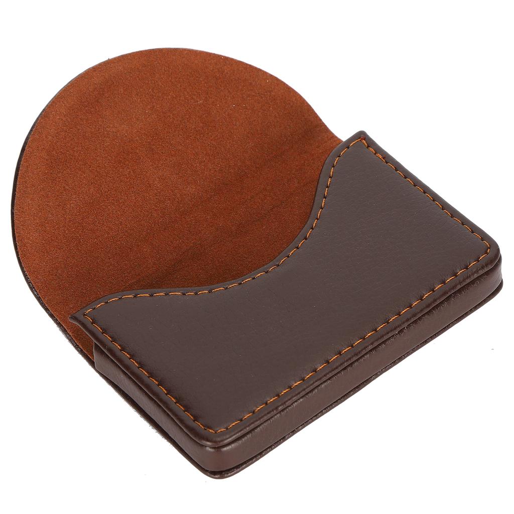 Business Name Card Case PU Leather Holder Organizer Gifts for Traveling Business