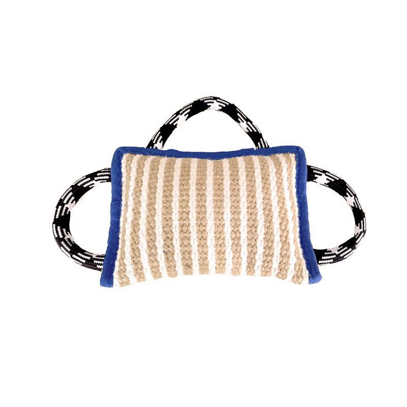 Dog training coarse linen tear-resistant bite pillow pounce on molars and molars German Wrangler training Dog Bite Stick