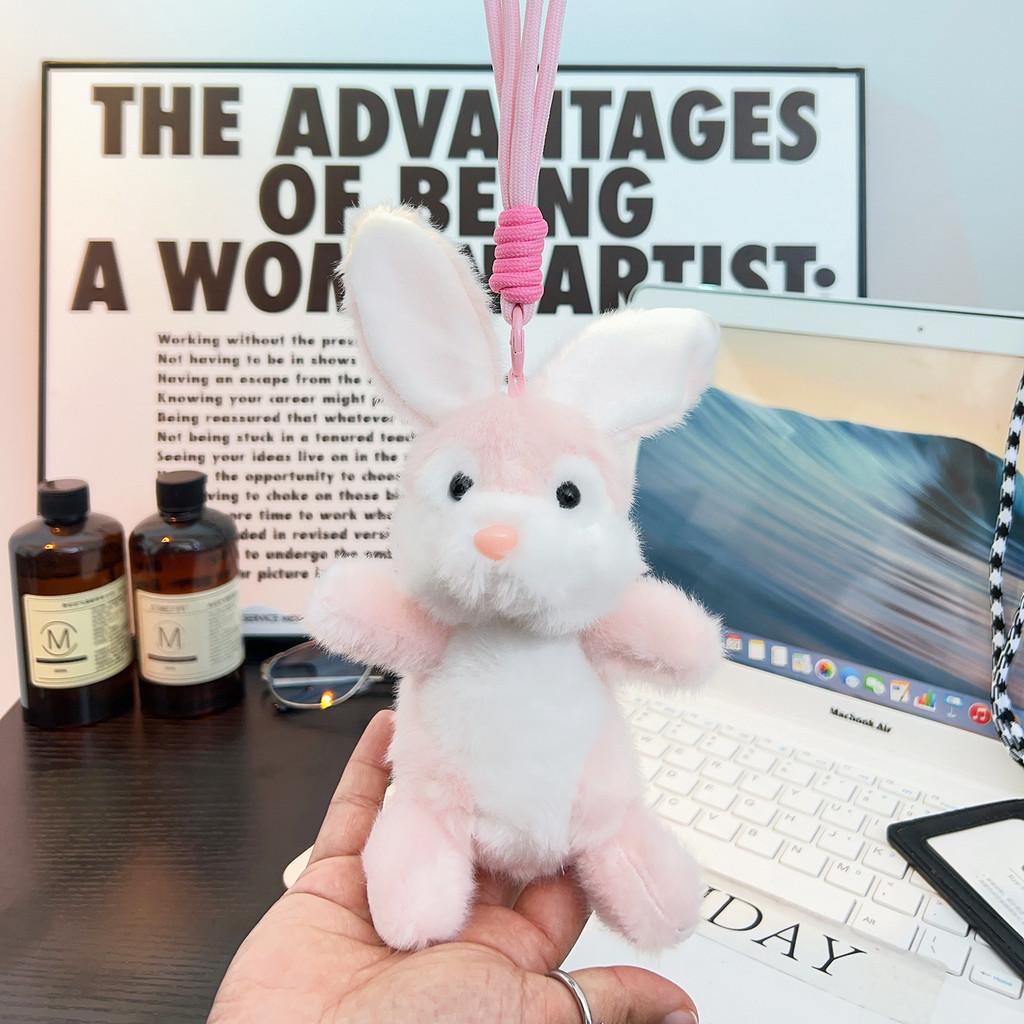 Angora Rabbit Plush Toy With Cartoon Design For Kids And Baby Girls Boys