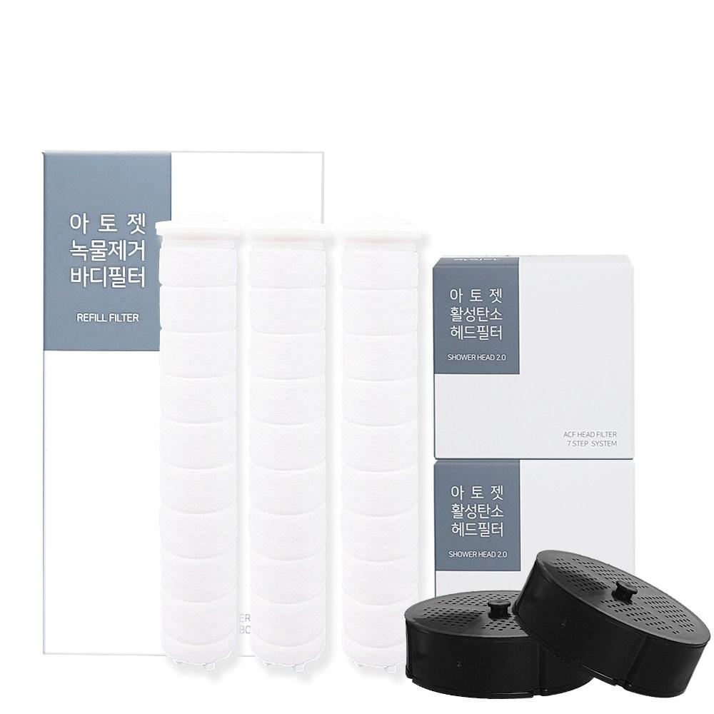 

atojet Cleansing Shower Head ver.2.0 – Advanced Filtration System, Korean Filter (H2+B3)