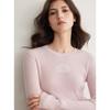 ELLE Women's Slim Fit Merino Wool Blend Knit Sweater
