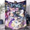 Trending KPop Devil Hunter Print Pattern Blanket Small Cover Blanket Multifunctional Soft And Comfortable Perfect Fan Gifts