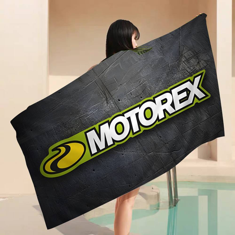 M-Motorex Mikrovláknový Plážový Ručník Absorpční Rychleschnoucí Měkký Jógový Plavecký Ručník pro Dovolenou a Horskou Turistiku