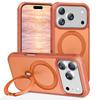 Applicable To iPhone17ProMax Yingfeng Fulcrum Magnetic Suction Bracket Mobile Phone Case Apple 16Pro Anti-drop Protective Case