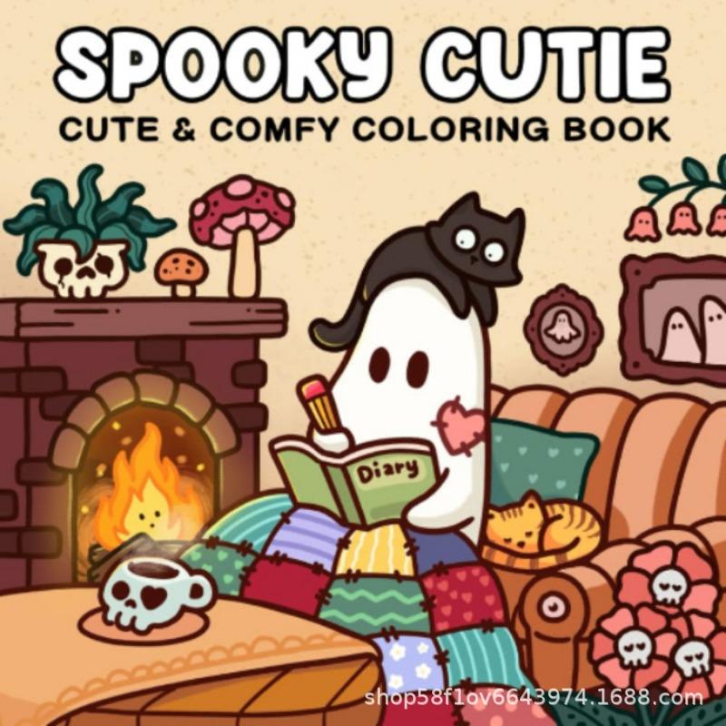 Cartoon Animal Coloring Book For Kids Drawing Activity