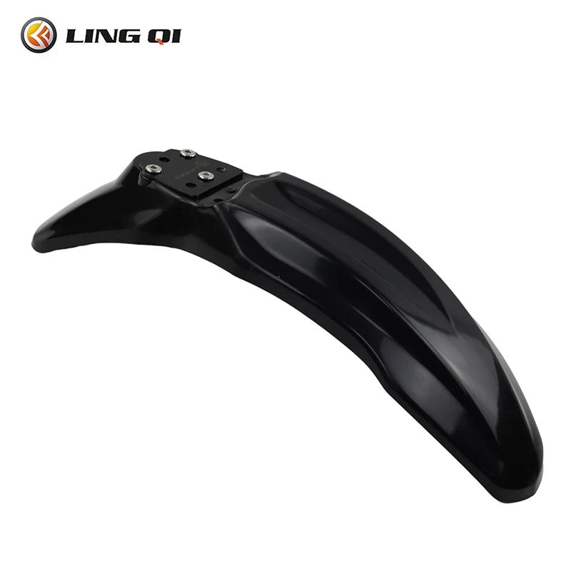 LINGQI RACING Motorcycle Modified Front Mudguard Plastic Fender Cover For Light Bee X Dirt Pit Bike Accessories