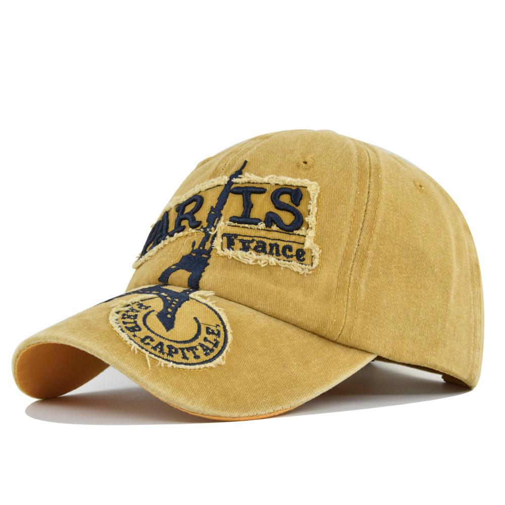 Tongue Hat Duck Letter Embroidered Baseball Hat Retro Make Old Sun Hat Fashion