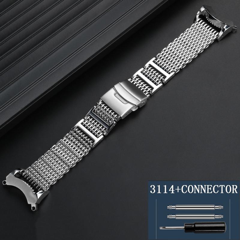 

Для чоловічого годинника Citizen BJ8050-08E/BJ8050 міцний спеціальний перехідник для кріплення ремінця модифікований високоякісний ремінець з нержавіючої сталі