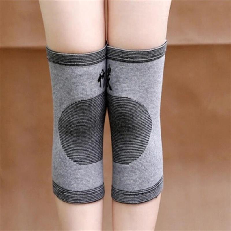 1x Guard Charcoal NEW Bamboo Protector Support Brace Sport Bike Pad Kneecap Gym Pad