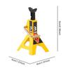 2 szt. Symulacja metalowej ramy, uchwyt z regulacją wysokości, mini podnośniki, 3 tonowe podnośniki podłogowe do 1/10 RC Crawler Car