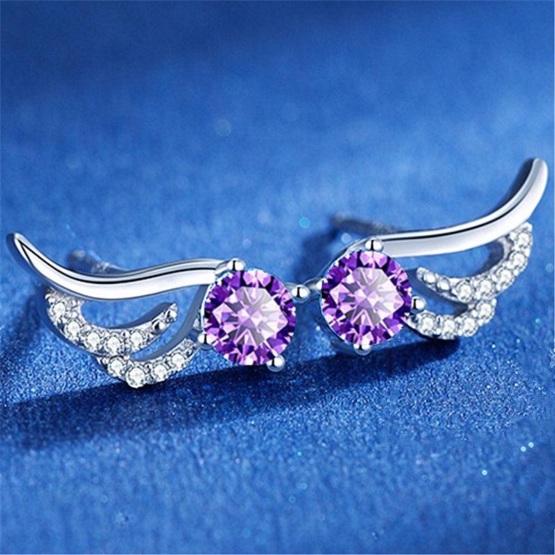 925 Silver Stud Earrings Beautiful Earrings High Quality For Women Earring Wedding Fine Jewelry Accessories Party Gift