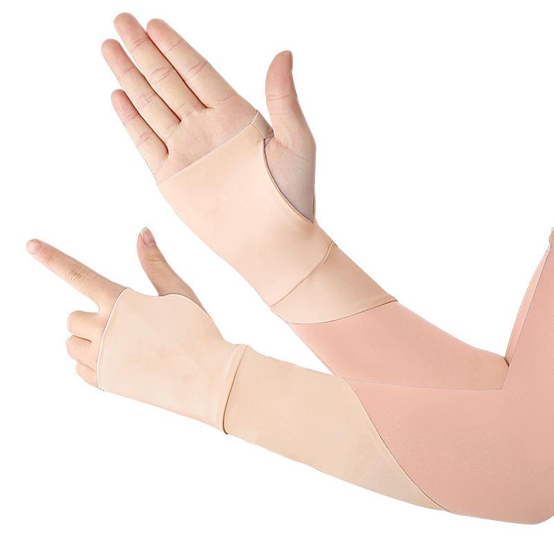 Ice Silk Sun Protection Sleeves for Outdoor Activities