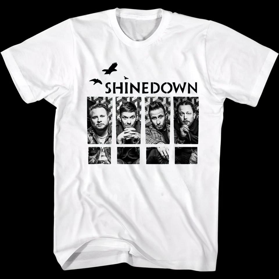 

Shinedown Band member Shirt Style White Gift Family shirt Unisex T-Shirt M