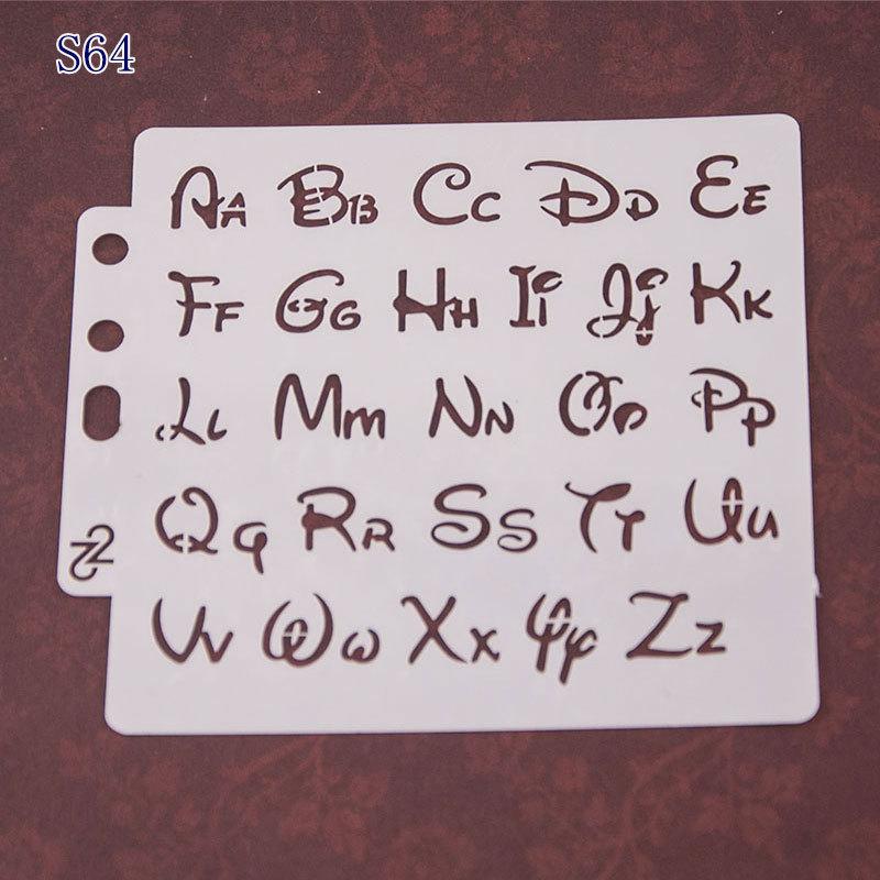 2pcs Pre-tracing Lace Ruler Spray Masking Drawing Masking Hollow Template Spray Pattern