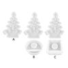 Christmas Tree Candle Holder Mould Candlesticks Silicone Molds Craft Molds