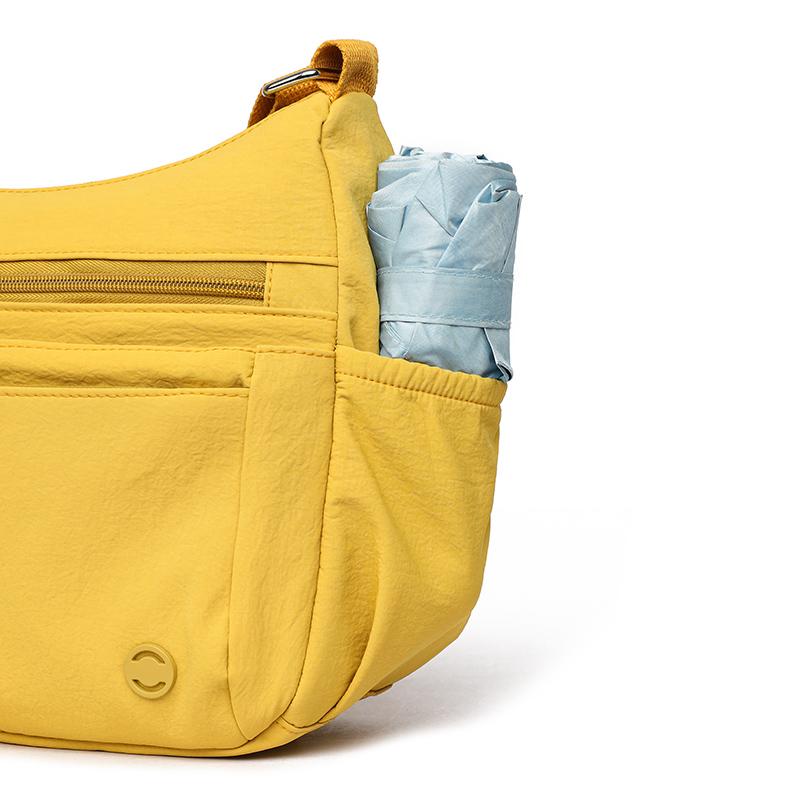 Premium Crossbody-Tasche aus Nylon für Damen - Stilvolle & leichte Umhängetasche, Perfekte Alltags-Messenger-Bag