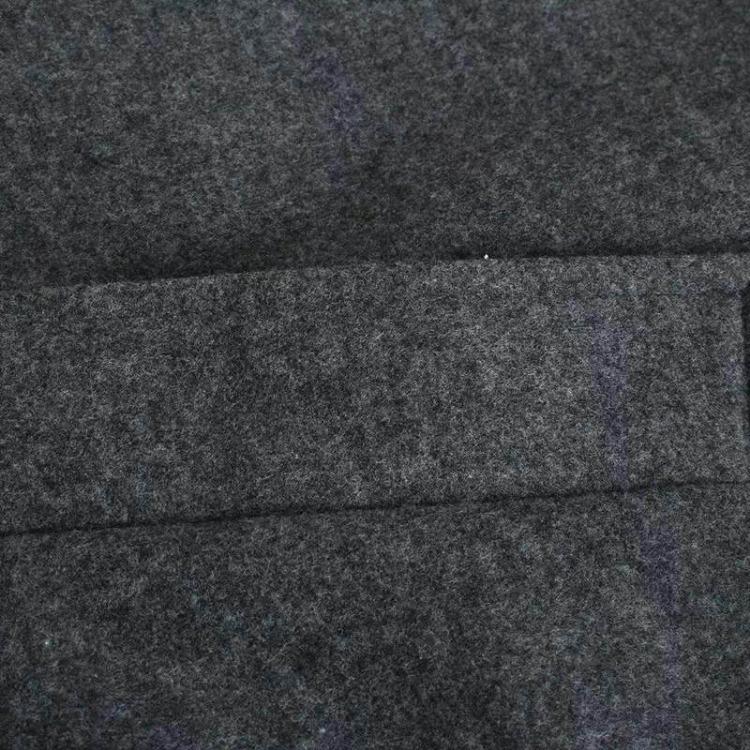 Hřejivý Elegantní Dámský Dlouhý Vlněný Kabát Jednobarevný Hrubý Kabát s Dlouhým Rukávem