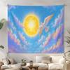 Celestial Bodies, the Sun, and Doves Tapestry