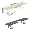 Water Drainage Bathroom Storage Rack Rustproof Kitchen Sink Shelf Metal Mesh Shelf  Toilet