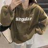 Women's Loose Hooded Sweater Coat New Autumn Winter Top