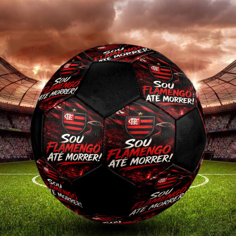 1pc Clube de Regatas do Flamengo Soccer Ball Size 5 Indoor Soccer Ball Fashion Colorful Backyard Game - Great For Sports Fans Gift HE22