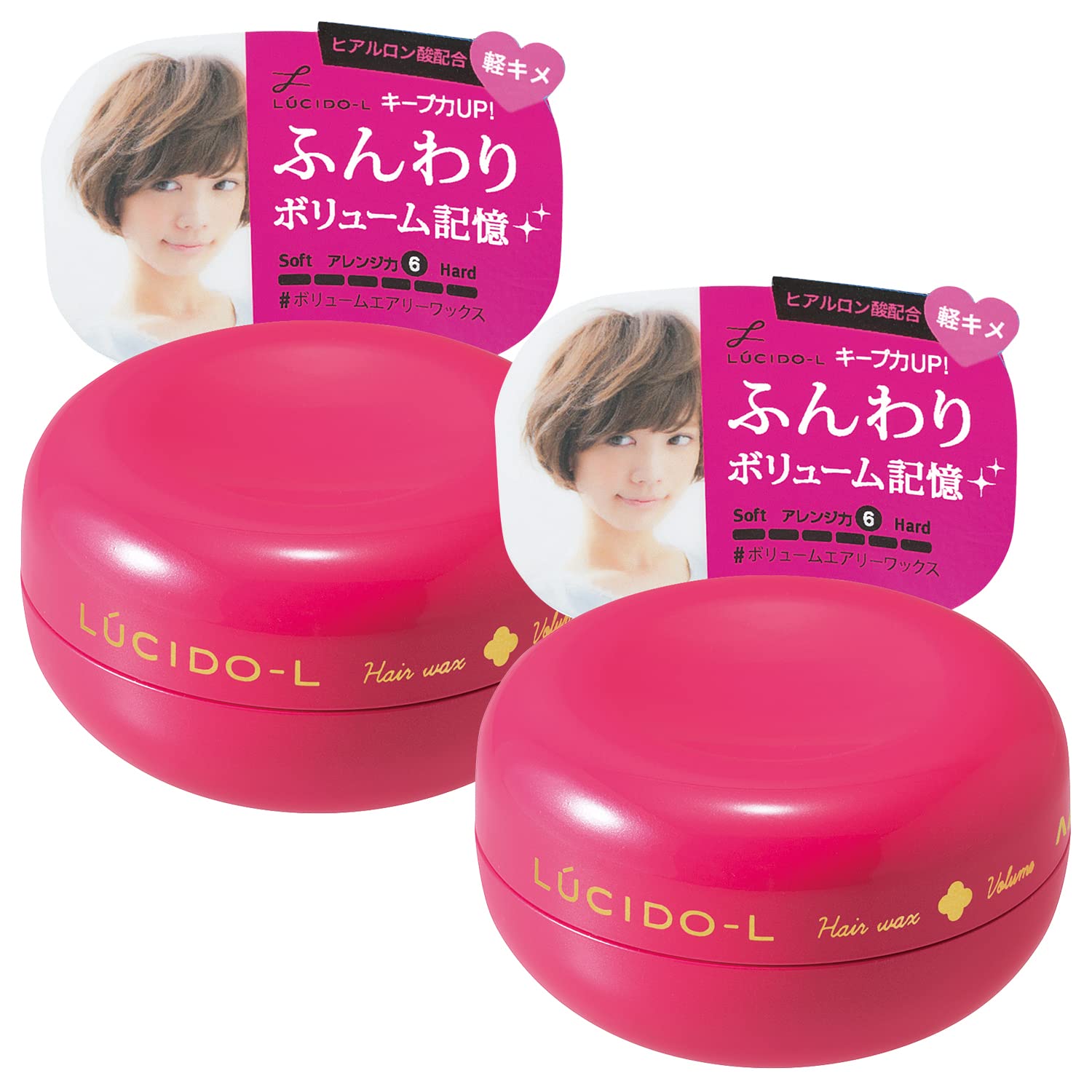 

Airy Wax Hair Wax Set 60g LUCIDO-L #Volume (x 2)