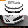 Toyota 86 GT86 FT86 2012-2016 Front Lip Splitter Spoiler Exterior Trim