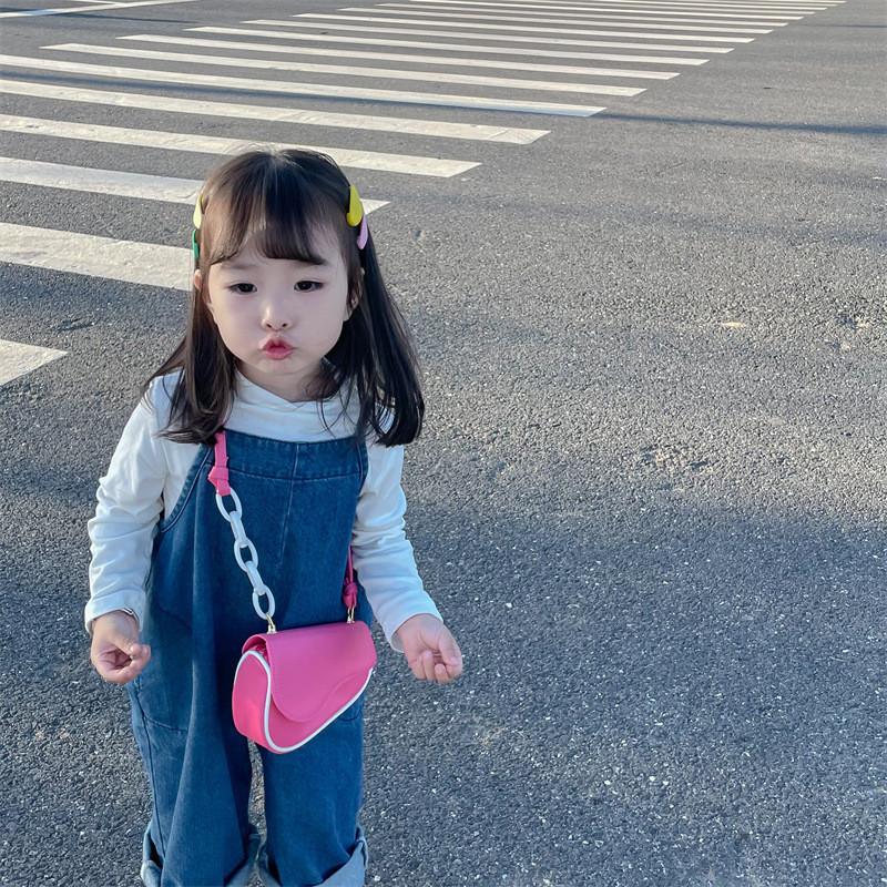 Stylish Mini Saddle Bag For Girls Fashionable Korean Design Winter Accessory For Kids