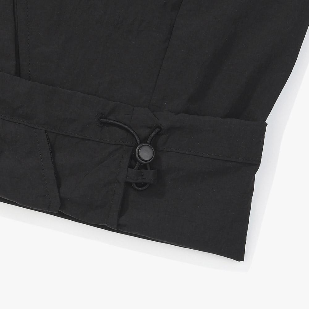 Diadora Bento Stand Neck Anorak Black