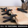 Non-slip Plastic Spring Clamps Adjustable Woodworking Clamps DIY Craft Photography Background Photo Stand Clips Clothes Pegs
