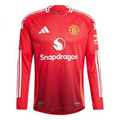 Mens Adidas Long-Sleeved Football Shirt