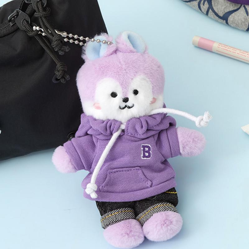 LINE FRIENDS BT21 Petit Closet Pluche Sleutelhanger Officieel