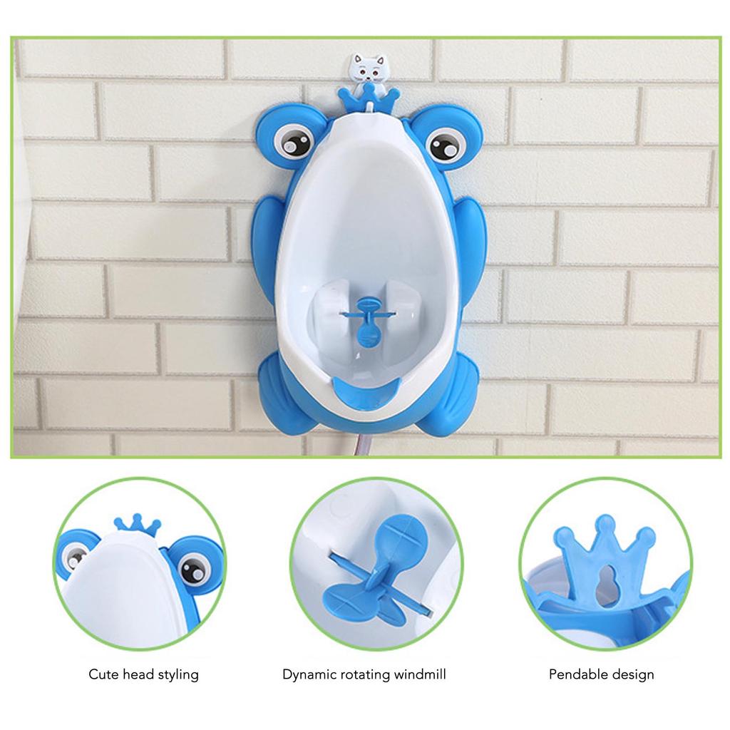 Pee Training Toilet Children Cartoon Funny Aiming Target Standing Urinal Wall Mounted Toilet Type 2