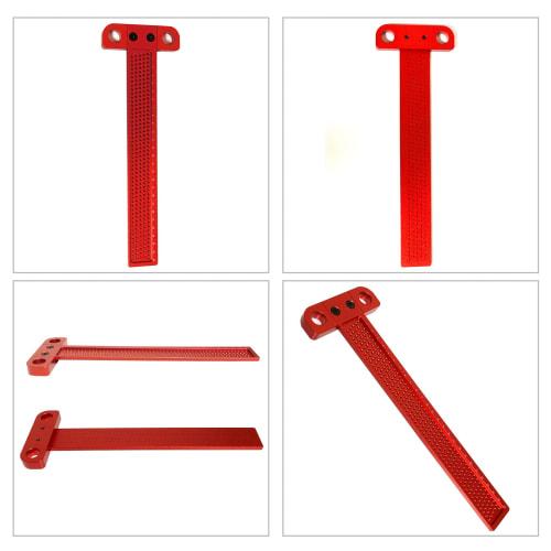 T-square, T-ruler, Woodworking, 1mm Intervals, Scribing Tool, Direct Marking, Aluminum Alloy, SxP (T-260)