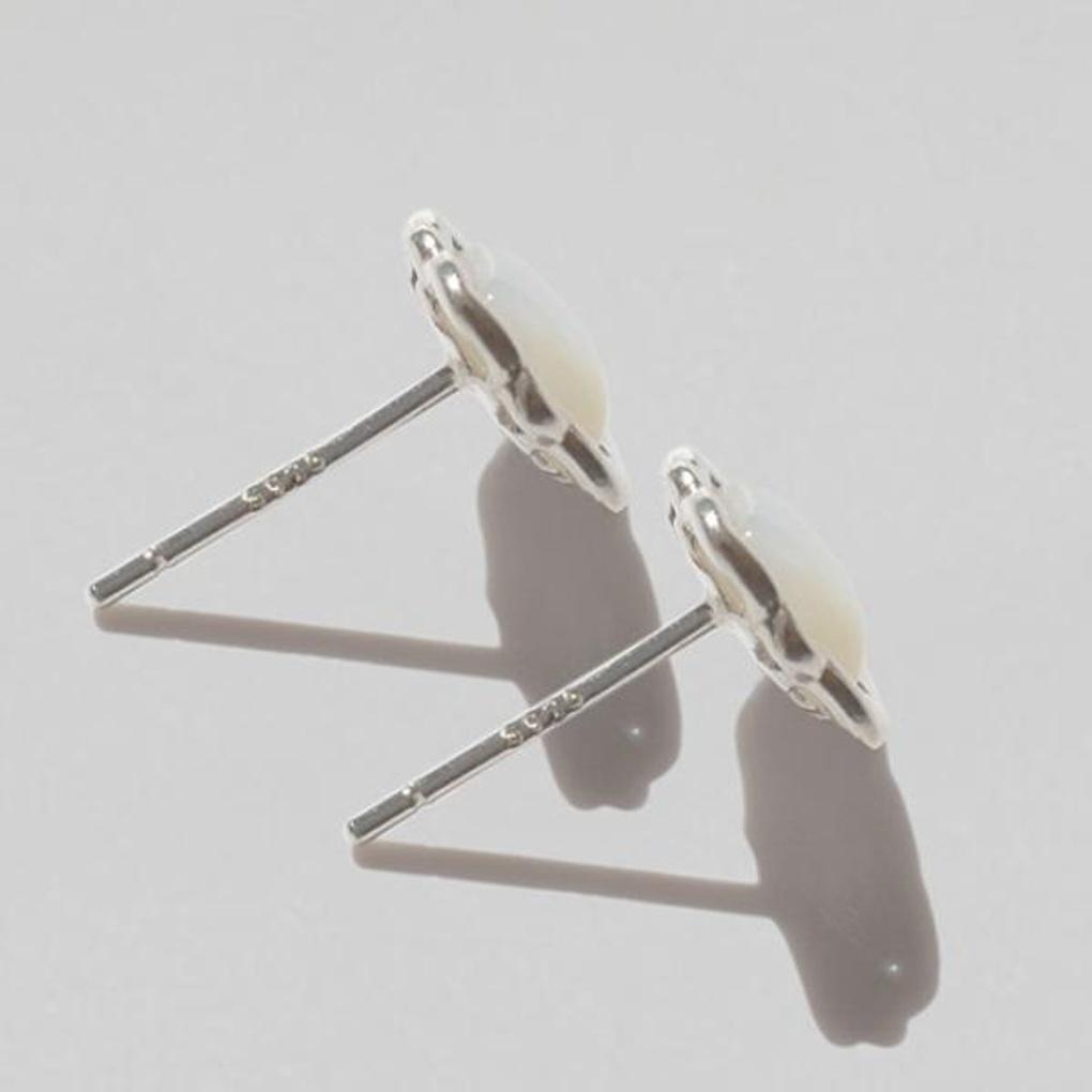 Women's Accessories Sari Ine Square Mother-of-Pearl Earrings