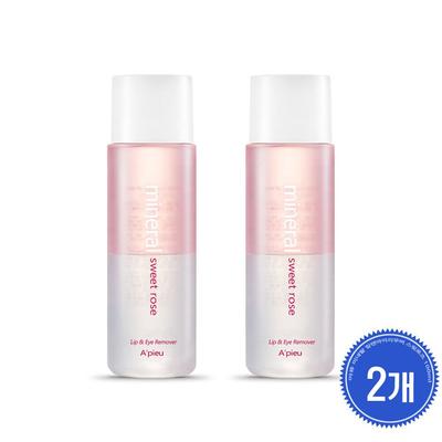 1+1 Mineral Lip & Eye Remover 100ml/Sweet Rose