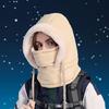 Unisex Warm Hat Neck Gaiter Warm Trapper Hat for Skiing Skateboarding Thick Windproof Ushanka Hat for Cold Weather