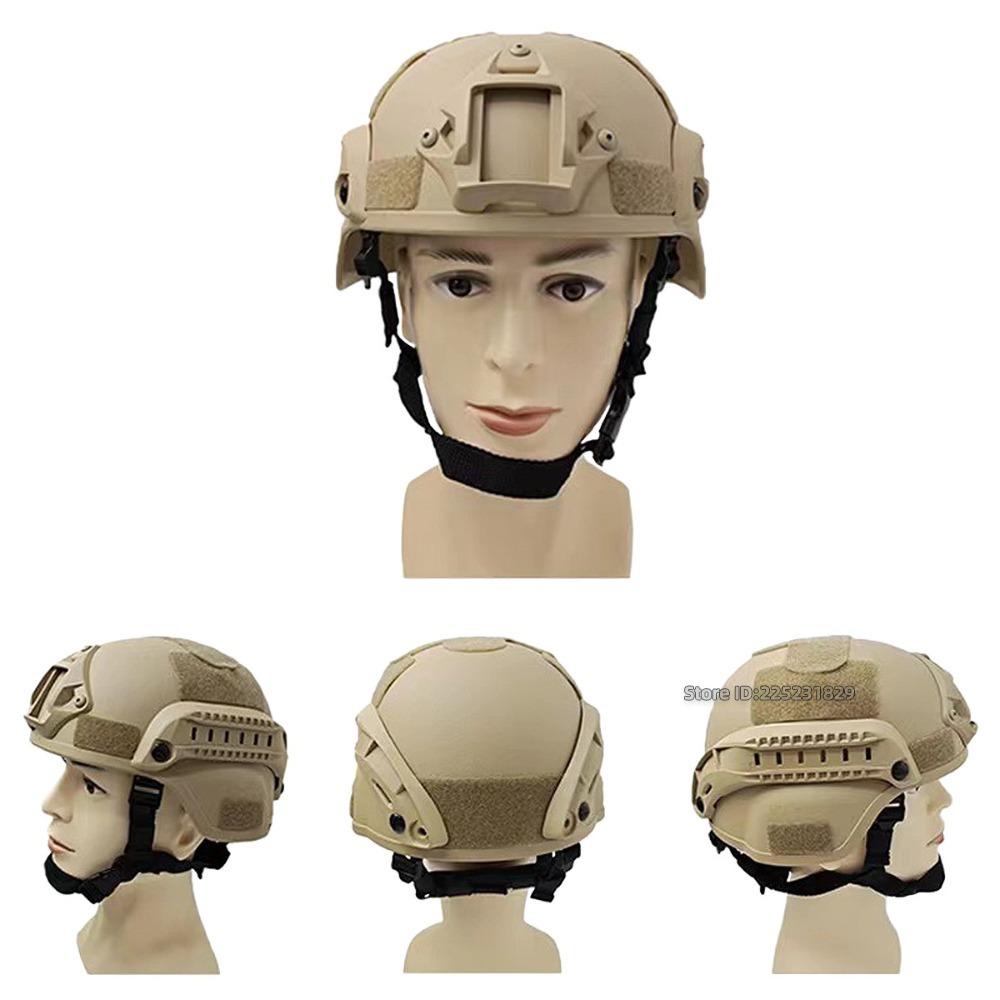 Motorcycle Tactical MICH Rail Military Outdoor Sports CS MICH2000 Riding Protective Helmet FAST Airsoft Painball SWAT Helmet