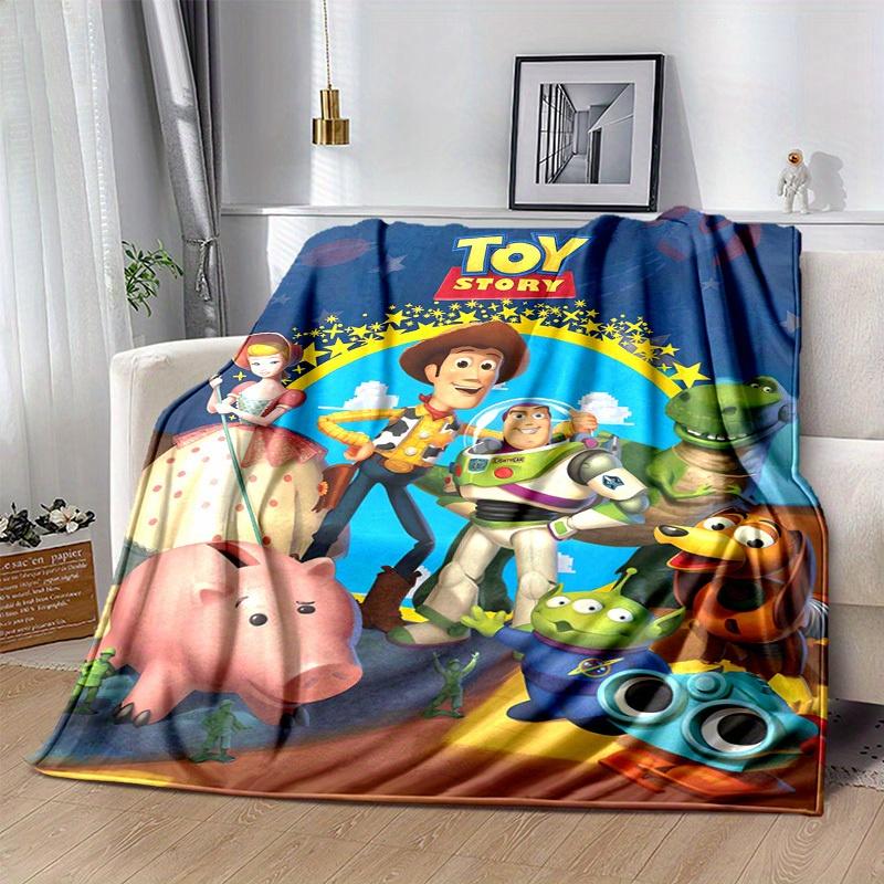 1pc,Toy Story Movie Poster Print Home Decor, Wall Art, Gift Idea for Friends, Bedroom, Living Room, Travel, Camping, Car Blanket Towel