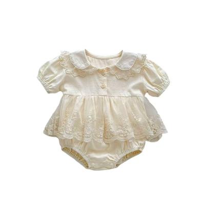Kurzarm-Sommeroutfit für Mädchen – Säugling bis Baby