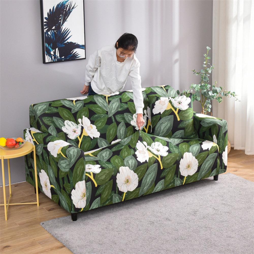 Nordic Printed Fabric Sofa Cover Universal Fit for Single Lazy Sofa