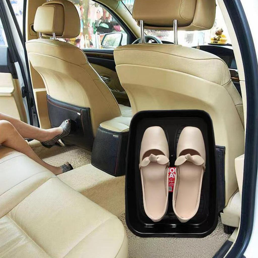 Auto Schuhe Lagerung Fach Innen Multifunktionale Langlebig Zubehör Aufräumen Fahrzeug Organizer Unter Dem Sitz Container Box