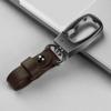 Waist Hanging Car Key Chain Cowhide Leather Waist Belt Buckle Creative Small Key Rings  Gift