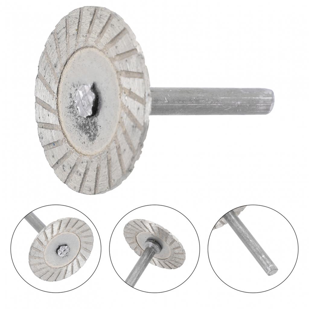 Scheibe mit Dorn zum Schneiden von Holz, Metall, Stein, Granit, Marmor, 1 Stück, 3#, 6mm, 1#