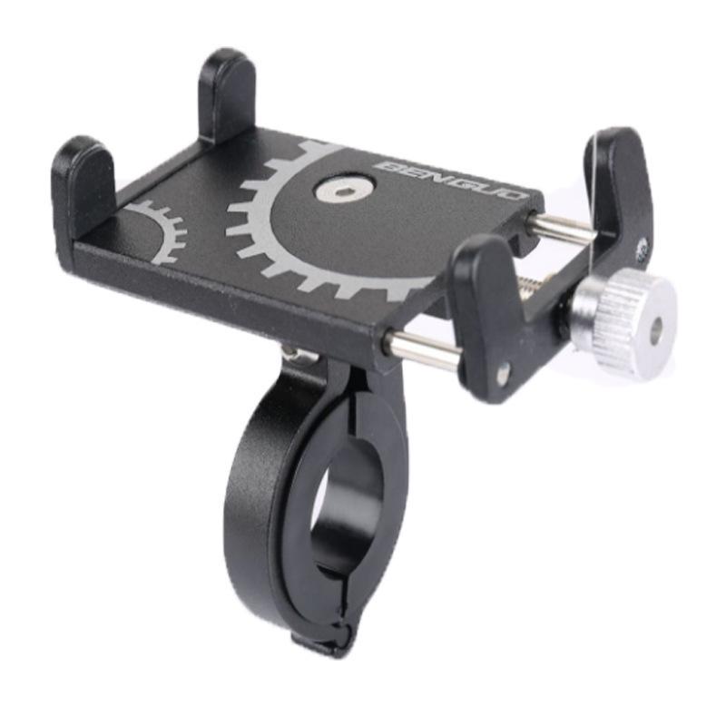 Bicycle Phone Holder ,Aluminium Alloy Navigation Phone Stand Rack Mobile Phone Bracket For Electric Bike Motorcycle
