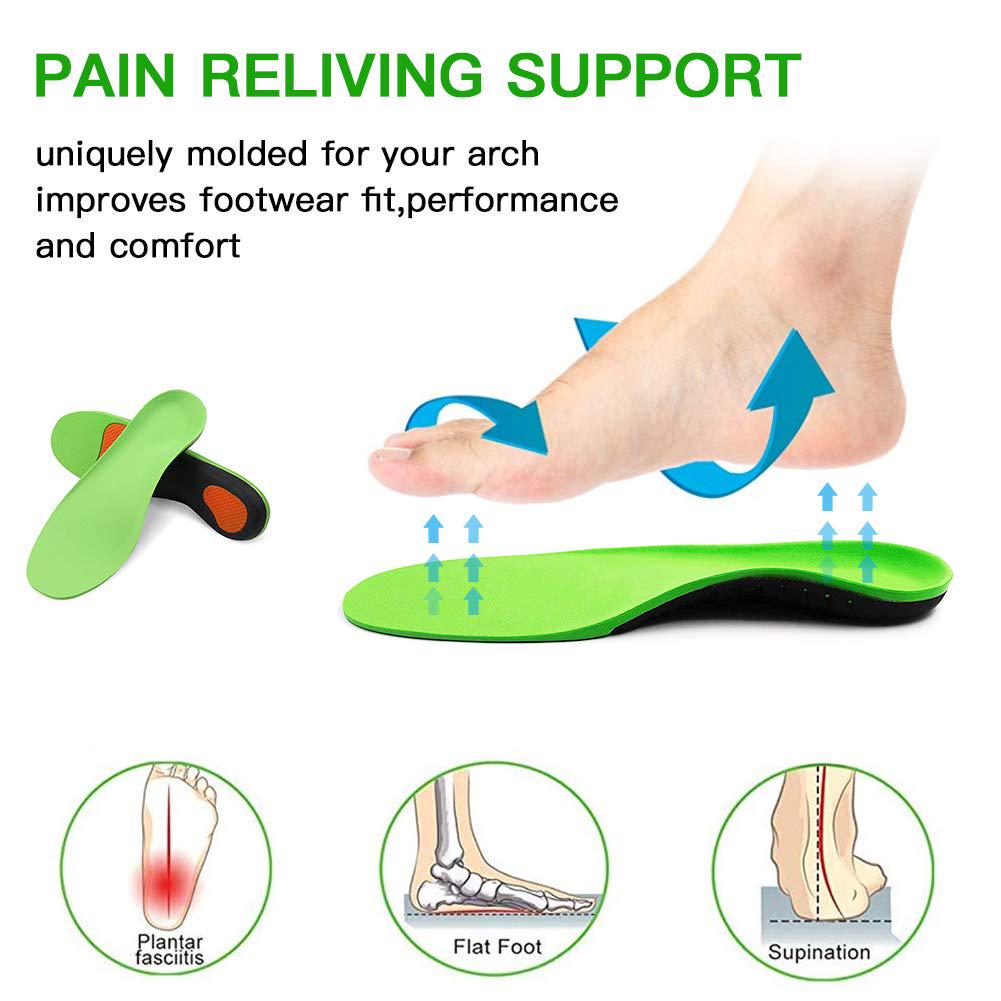 Buy Arch Support Sole Correction Shoe Inserts Gel Plantar Fasciit Pain
