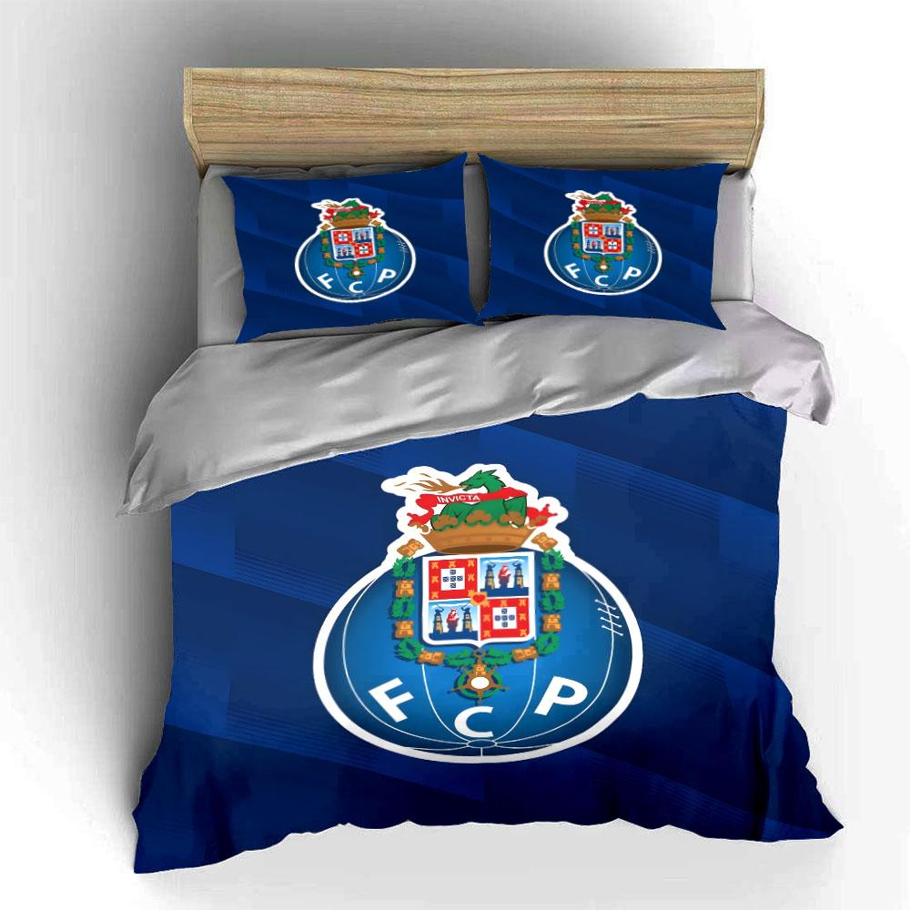 Club crest on blue. Bedding sets Duvet cover sets Duvet covers Pillowcases(1 * Duvet Cover 2 * Pillowcases without duvet insert)
