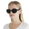 Coach HC8391U CR609 Size 53 Women's Sunglasses, Black,