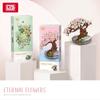 LOZ Succulent & Cherry Blossom Bonsai Building Blocks - Flower Bouquet Toy for Girls Gift Assembly
