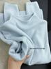 Retro Women's Knit Vest & Cardigan Set - Round Neck, Single-Breasted, Double Layer